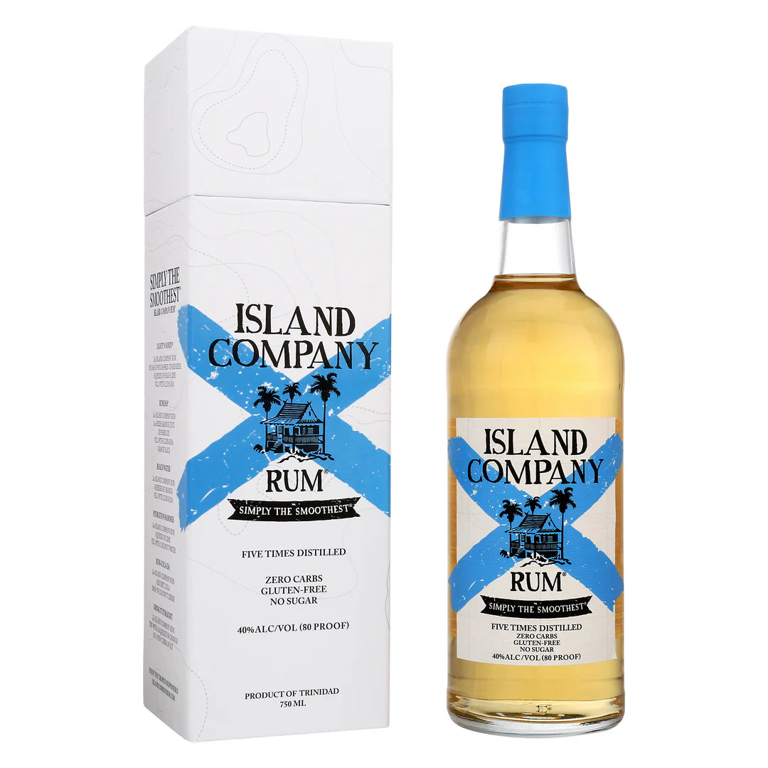 Island Company Rum Three 750ml Bottles in Collectible Gift Boxes - Shipping Included