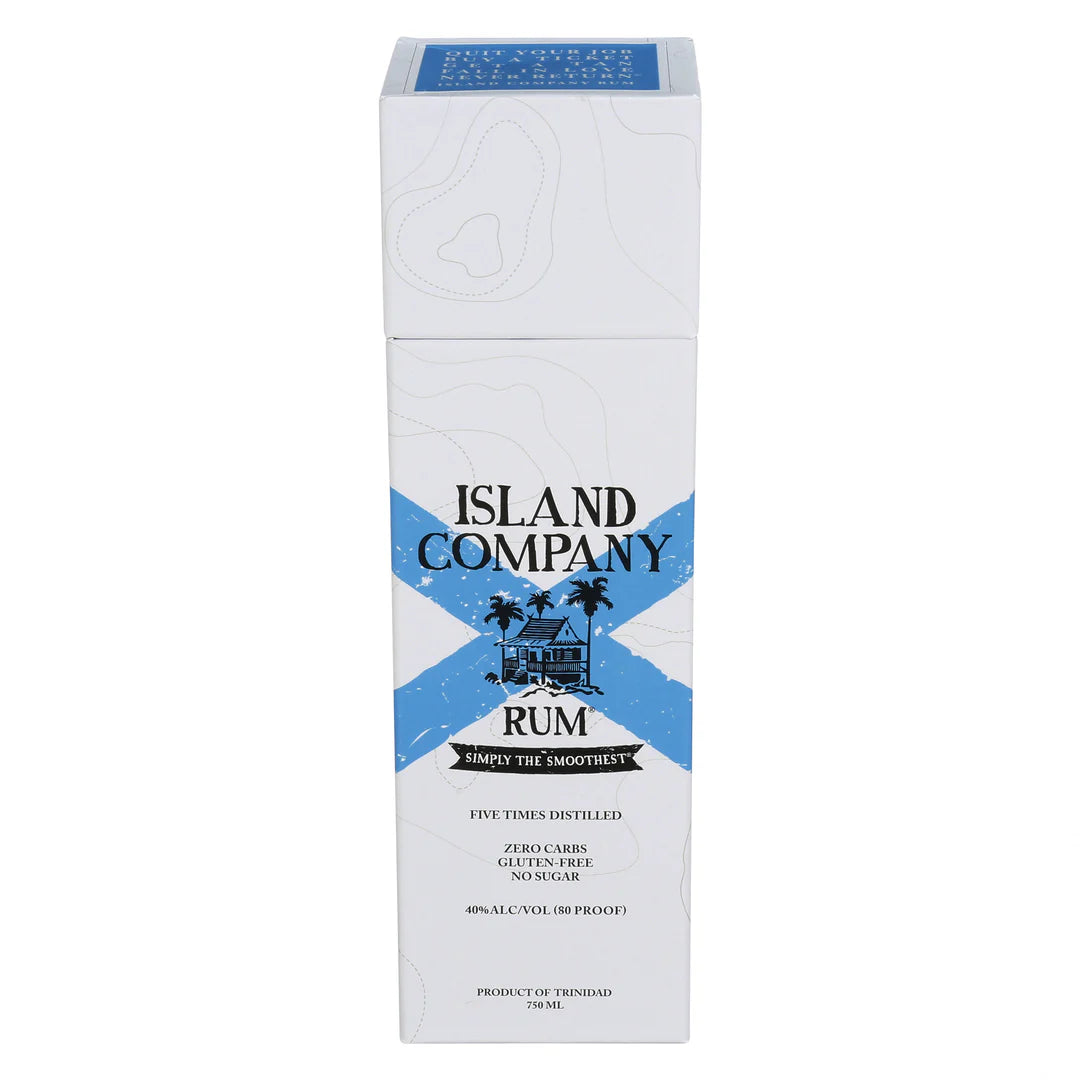 Island Company Rum Three 750ml Bottles in Collectible Gift Boxes - Shipping Included